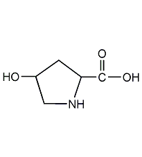 l-4-羥基脯氨酸結(jié)構(gòu)式